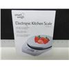 Image 1 : New Smart Weigh Electronic Kitchen Scale / stainless with digital display