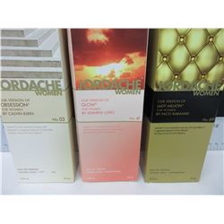 Obsession / Glow / Lady Million eau de parfum by Jordache 90ml spray