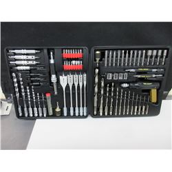 New Quick Change Drill & Driver set 90 pieces with case