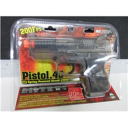 New Airsoft .45 cal Pistol 200ft per sec High capacity Magazine 70bb's