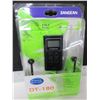 Image 1 : New Sangean DT-180 Premium pocket Radio with headphones