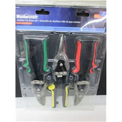 New MasterCraft Aviation Snips 10inch  Set of 3