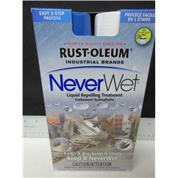 New RUST-OLEUM Never wet Liquid Repelling Treatment keeps surfaces