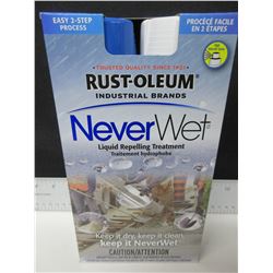 New RUST-OLEUM Never wet Liquid Repelling Treatment keeps surfaces