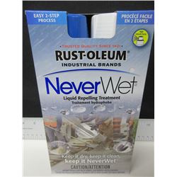 New RUST-OLEUM Never wet Liquid Repelling Treatment keeps surfaces