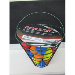 New Bucket of 48 Premium Foam Practice Golf Balls