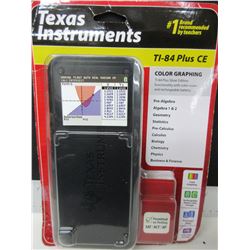 Texas Instruments Ti - 84 Plus CE Color Graphing Calculator