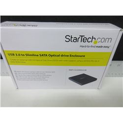 Startech USB 3.0 to Slimline SATA Optical drive Enclosure / Aluminum