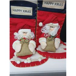 2 New Santa Stockings