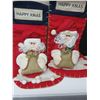 Image 1 : 2 New Santa Stockings