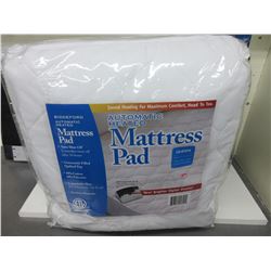 New QUEEN Automatic Heated Mattress Pad digital display auto shut off