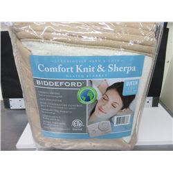 New QUEEN Heated Blanket dual controllers ten heat settings