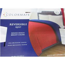 New FULL/QUEEN Reversable Quilt