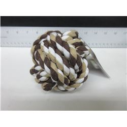Presents for your pet / New Braided Rope Pet Balls assorted colors as they come