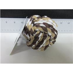 Presents for your pet / New Braided Rope Pet Balls assorted colors as they come