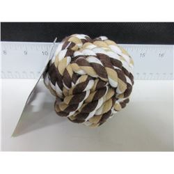 Presents for your pet / New Braided Rope Pet Balls assorted colors as they come