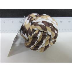 Presents for your pet / New Braided Rope Pet Balls assorted colors as they come