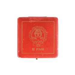 Stockholm 1912 Summer Olympics Silver Winner’s Medal with Case