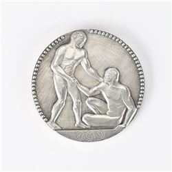 Paris 1924 Summer Olympics Silver Winner's Medal