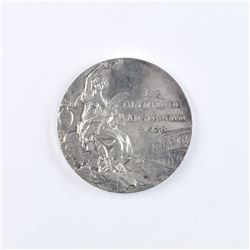 Amsterdam 1928 Summer Olympics Silver Winner's Medal