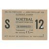 Amsterdam 1928 Summer Olympics Ticket