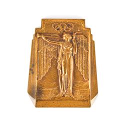 Lake Placid 1932 Winter Olympics Bronze Participation Medal