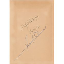 Jesse Owens Signature