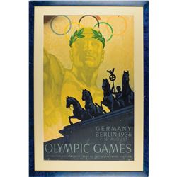 Berlin 1936 Summer Olympics Poster