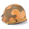 Image 2 : WWII US M1 Fixed Bail Helmet with Bullet Strike