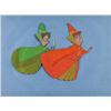 Image 2 : Fauna and Flora production cel from Sleeping Beauty