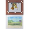 Image 2 : Prince John and Sir Hiss production cels and hand-painted production background from Robin Hood