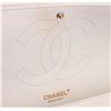 Image 6 : 100% Authentic Chanel Flap Bag Jumbo White Lambskin with Gold Hardware