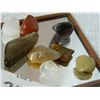 Image 2 : GEMSTONES - ASSORTED FREE FORM POLISHED - ~35CT - 8PC TTL