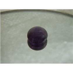 GEMSTONE - AMETHYST - ROUND CABOCHON - 12 X 5.5mm