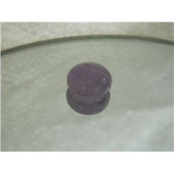 GEMSTONE - AMETHYST - ROUND CABOCHON - 12 X 5.5mm