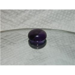 GEMSTONE - AMETHYST - ROUND CABOCHON - 12 X 5.5mm