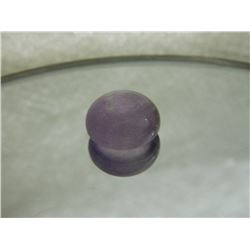 GEMSTONE - AMETHYST - ROUND CABOCHON - 12 X 5.5mm