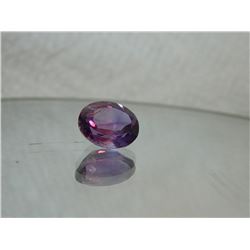 GEMSTONE - AMETHYST - OVAL FACETTED - 10.9 X 9.0 X 6.0mm