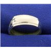 Image 2 : Diamond Solitaire Band Ring in 14K White Gold
