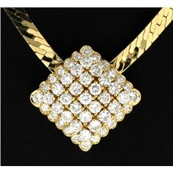 2ct Total Weight Diamond Necklace in 14k Gold