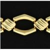 Image 2 : Italian Made 7 1/4 Inch Gold Bracelet in 14k Yellow Gold