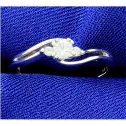 .2ct TW Diamond 3 Stone Ring in 10k White gold