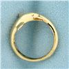 Image 3 : 14K Gold Dolphin Ring