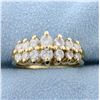 Image 1 : 1/2ct TW Diamond Anniversary Ring in 14k Yellow Gold