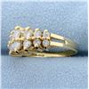 Image 2 : 1/2ct TW Diamond Anniversary Ring in 14k Yellow Gold