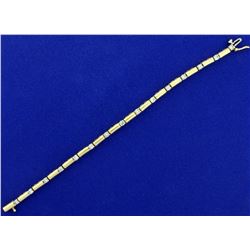 2ct TW Diamond Bracelet in 14K Yellow Gold