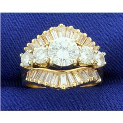 2.75 Carat TW Diamond Engagement Ring in 14k Yellow Gold