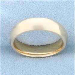 5mm Wedding Band Ring in 14k Yellow Gold