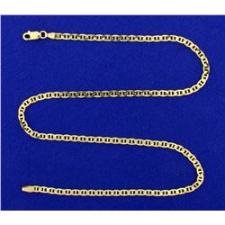 16 1/4 Inch Anchor Link Neck Chain in 14k Yellow Gold