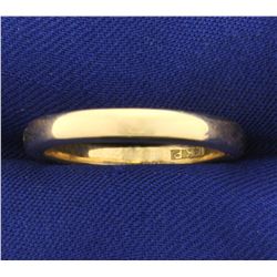 Wedding Band Ring in 14K Yellow Gold